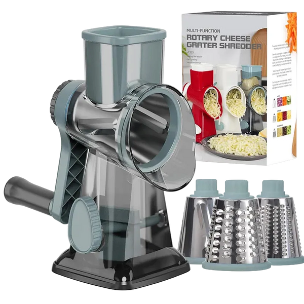 Nocra Ninja Pro - 3 in 1 Rotary Food Grater & Shredder