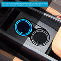 Nocra Luma LED Cup Holder Lights 7 Colors - Luminescent Coasters