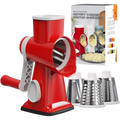 Nocra Ninja Pro - 3 in 1 Rotary Food Grater & Shredder