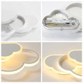 Nocra Luma Cloud - Creative Cloud LED Ceiling Light, 32W LED Ceiling Lamp With Remote Control 3000-6500K For Living Room, Kitchen, Dining Room