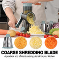 Nocra Ninja Pro - 3 in 1 Rotary Food Grater & Shredder